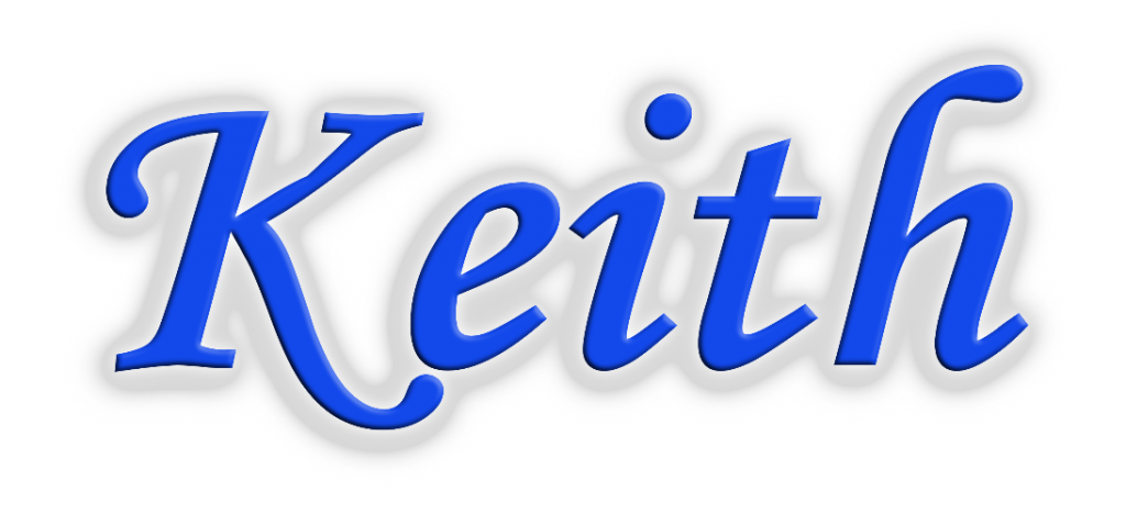 Keith Name Vector Everyone has a name